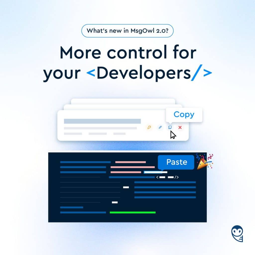 More Control for Developers