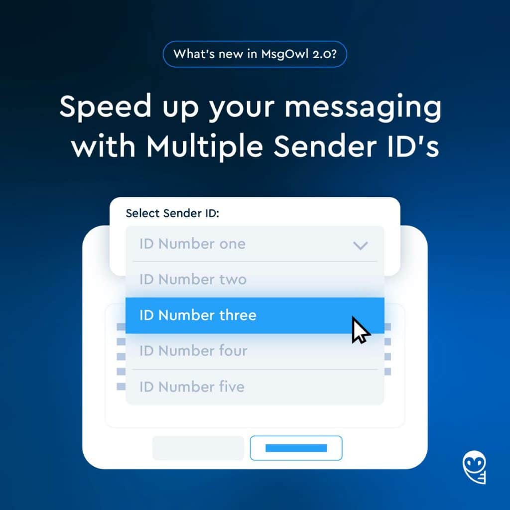 Speed up your messaging with multiple Sender IDs